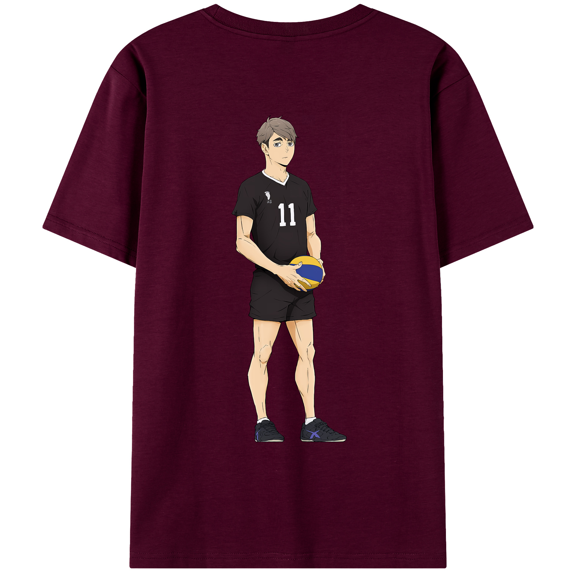 （画像用） ハイキュー!! Haikyu!! レディース半袖Tシャツ(バックプリント)